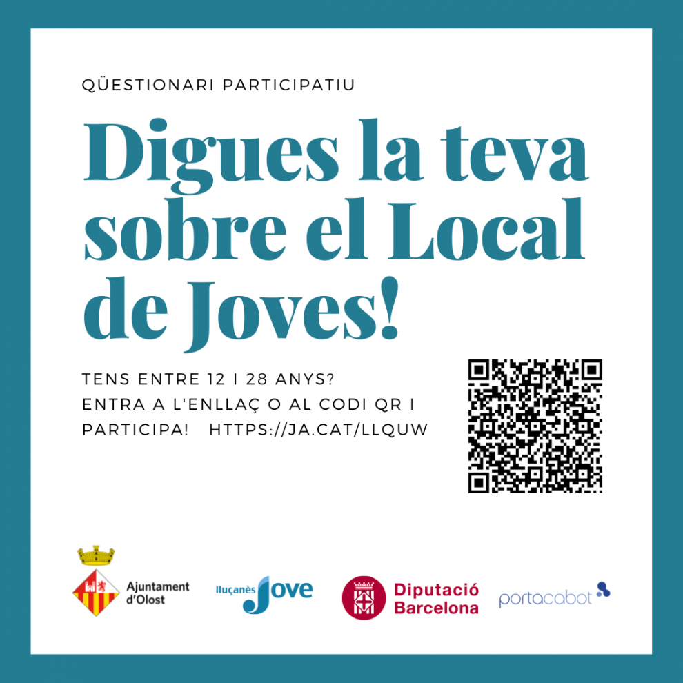 Digues la teva sobre el Local de Joves d'Olost!